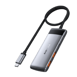 Expand your USB-C device with the TC109 10Gbps USB Hub featuring 2 USB-A and 2 USB-C ports. Fast data transfer, plug-and-play, and compact design.