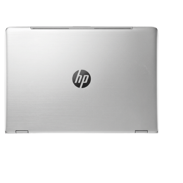 5 - Empowering Businesses: Your Premier eTIMS Integrators, Resellers, and Consultants Back view of a silver HP laptop with its logo visible on the lid, closed and resting flat on a surface
