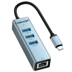 Lemorele 4-in-1 USB-C Hub Multiport Adapter - TC43L