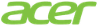 Acer logo in green lettering.